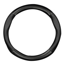 Steering Wheel Cover Anti-Slip Breathable for Mazda Black