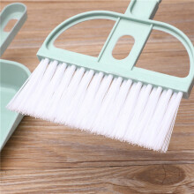 Mini Dustpan and Brush Set Soft Bristles Pink