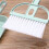 Mini Dustpan and Brush Set Soft Bristles Pink 1