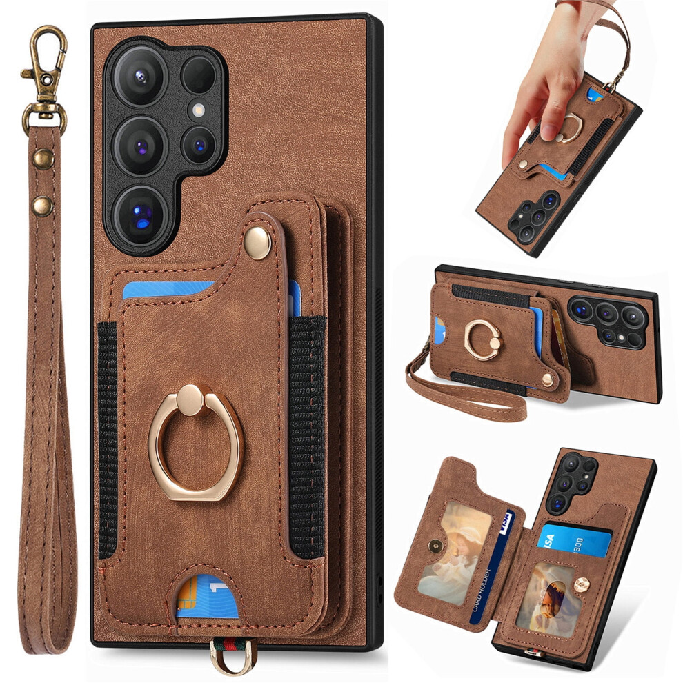 Samsung Galaxy S25 Ultra Wallet Case With Rfid Blocking Pu 962125724639