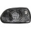 Heated Right Side Mirror Glass for Hyundai Elantra 5