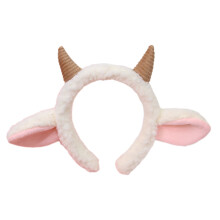 Sheep Ear Hairband Plush Headband for Kids and Adults