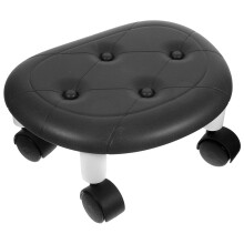 Portable Stool with PU Seat, Lightweight and Compact Seating for Rest and Travel