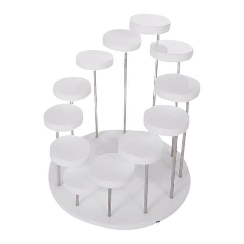 Acrylic Display Risers Clear 12-Tier