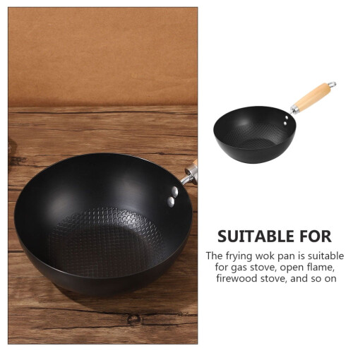 Cast Iron Wok for Home Cooking - 14 Inch 2