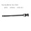 1027821 Steering Machine  Shaft for  Model X 102782100A 1027821-00-B 8