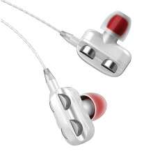 Wired Earphones with Microphone Stereo Noise-Canceling 3.5mm