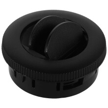 Car Air Vent Deflector Round Louvered Dashboard Mount