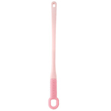 Toe Scrubber Brush Soft Silicone Bristles Ergonomic Handle
