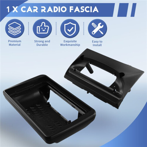 Bilram Fascia Adapter Android Radio Dash Fitting Panel Kit för  Nitro 1