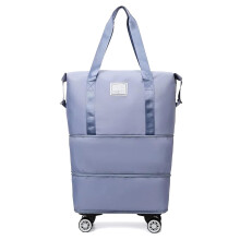 Kulken Travel Bag With Wheels - 2025 New Large Capacity Travel Bag - Universal Wheel Removable blue