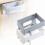 Foldable Trash Bag Holder with Magnetic Closure and Snap 1