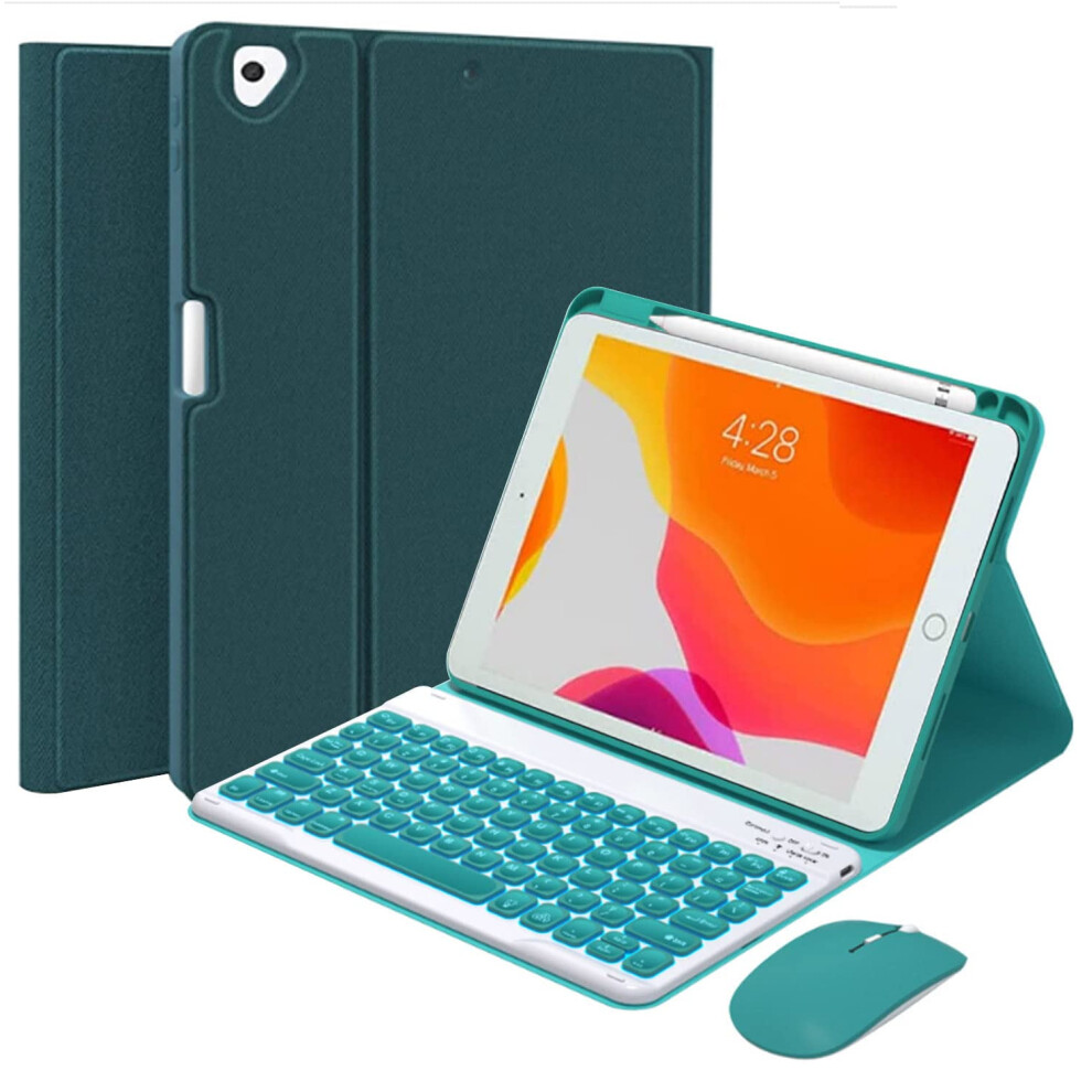 Backlit Keyboard Case For Ipad 10.2 Inch (9Th/8Th/7Th Gen) 962125728507