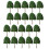 Model Trees for Train Layouts Dark Green 20 pcs 2.95 inch 6