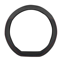 Suede Steering Wheel Cover for Volkswagen Jetta 2013–2019