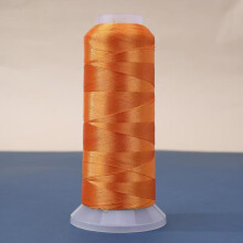 Ice Silk Fringe Thread 150D/2-ply 0.2mm 1900m Orange Yellow