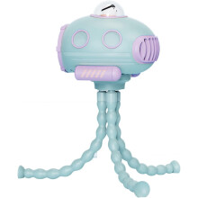 Ventilador para cochecito, recargable por USB, sin aspas, 3 velocidades.