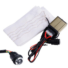 Heated Steering Wheel Cover Universal Winter DIY Kit