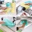 Reusable Dish Cloths Heavy Duty 100 Count 2 Rolls 4