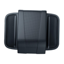 Cojín reposabrazos para coche con bolsillo de almacenamiento, almohadilla transpirable para
