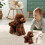 Poodle Plush Toy Curly Coat 1 Piece 1
