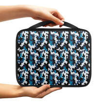 Camouflage Bible Case with Handle and Zippers Standard Size