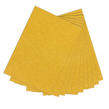 Craft Paper A4 Glitter Gold 10 Sheets