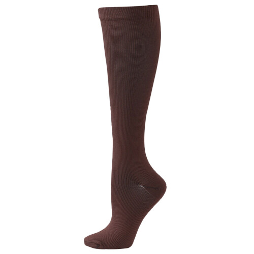Women's Solid Compression Calf Socks 1 Pair