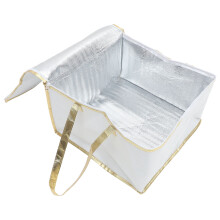 Portable Insulation Bag White Cloth 1 Pack