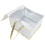 Portable Insulation Bag White Cloth 1 Pack 1