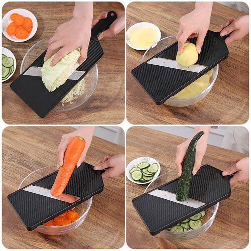 Cabbage Slicer with Holder for Whole or Half Cabbage 2