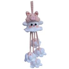 Witchy Ghost Crochet Kit – 3/2/1 Sets with Yarn & Tools, Halloween DIY Hat Decoration, Beginner-Friendly, Compatible with Standard Hooks