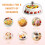Clear Plastic Cake Dome Cloche Bell Screen Tray Cover 4