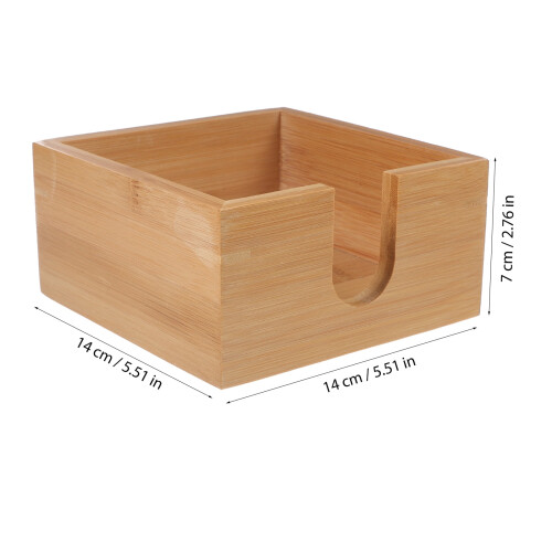 Bamboo Napkin Holder Decorative1Set 1