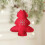 Felt Christmas Pendant Tree Star Red Holiday Decor 2