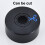Shower Head Decorative Cover Black 4 pcs 2