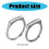 Silver Couple Rings Adjustable Message Projection 5