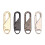 Zipper Pull Replacements Metal 4-Piece Multicolor 1