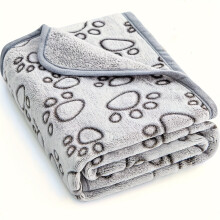 Pet Blanket Soft Fluffy High Quality Cartoon Pattern 1 Piece