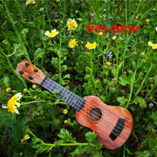 15-Zoll-Kinder-Ukulele, 4-saitiges Anfänger-Musikinstrument