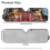 Foldable Windshield Sun Shade for Jeep Wrangler 2007–2023 6
