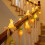 Enamel Easter Rabbit LED String Lights USB-Powered 10m 7