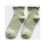 Women's Cotton Boat Socks Vertical Stripe 3-Pack 1