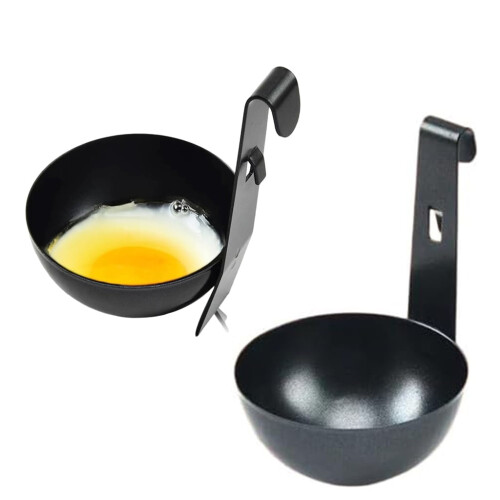 ROCKROK Hangable Egg Poacher Set 2 Cups 2