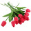 Artificial Floating Candles Red PU 12 pcs 4