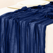 Clear Table Runner 90x180cm Soft Gauze Fabric
