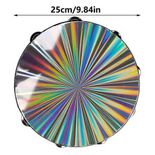 Tambourine Double Row Reflective 6 8 10 Inch