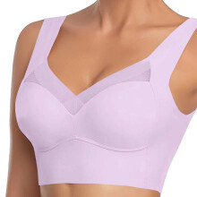 Bras for Women Women's Large Strapless Lace Bras Underwear Thin Side Fold Side Gather Adjustable Bra for Women