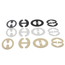 Bra Clip Set Clear Antiskid Buckles 8 Pieces