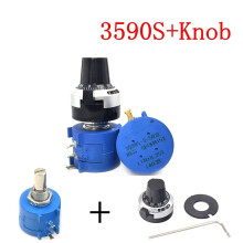 3590S-2 Precision Multiturn Potentiometer 5K OHM 10-Turn